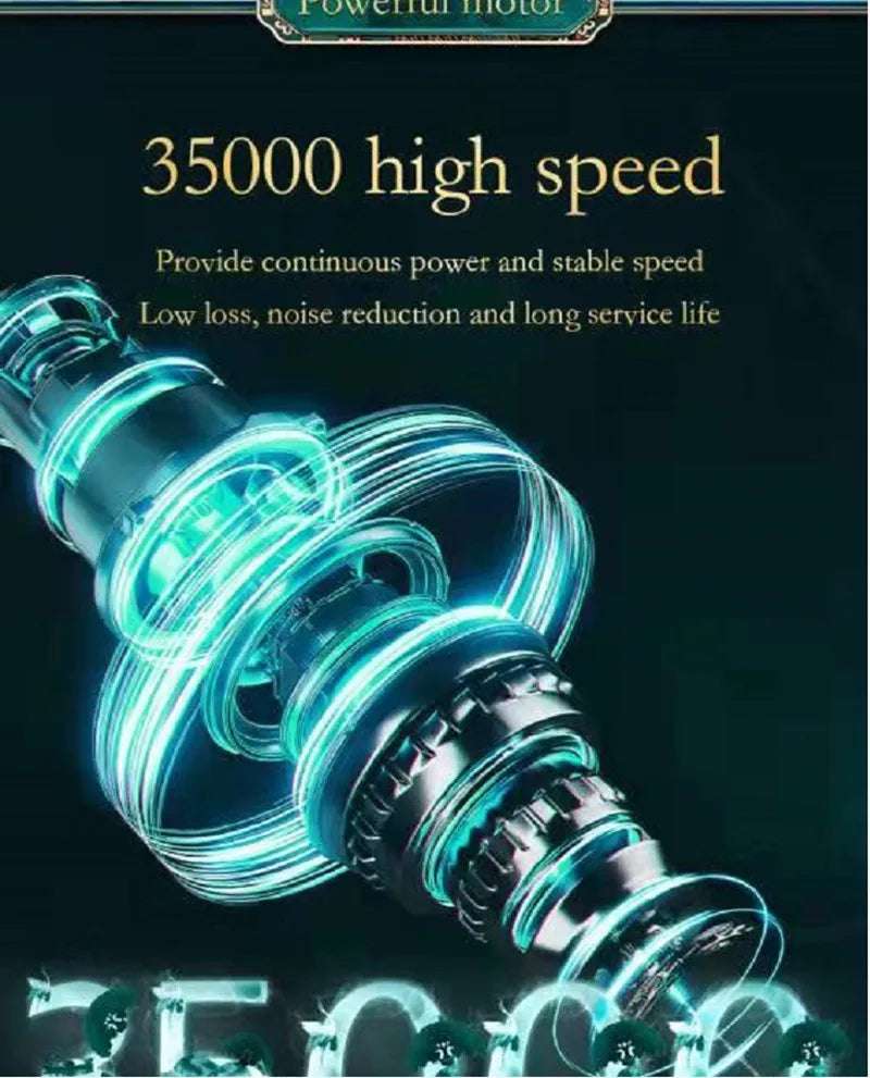 Rechargeable Nail Drill Machine 35000 RPM Nail Gel Polisher Portable Nail Drill For Manicure Milling Machine
