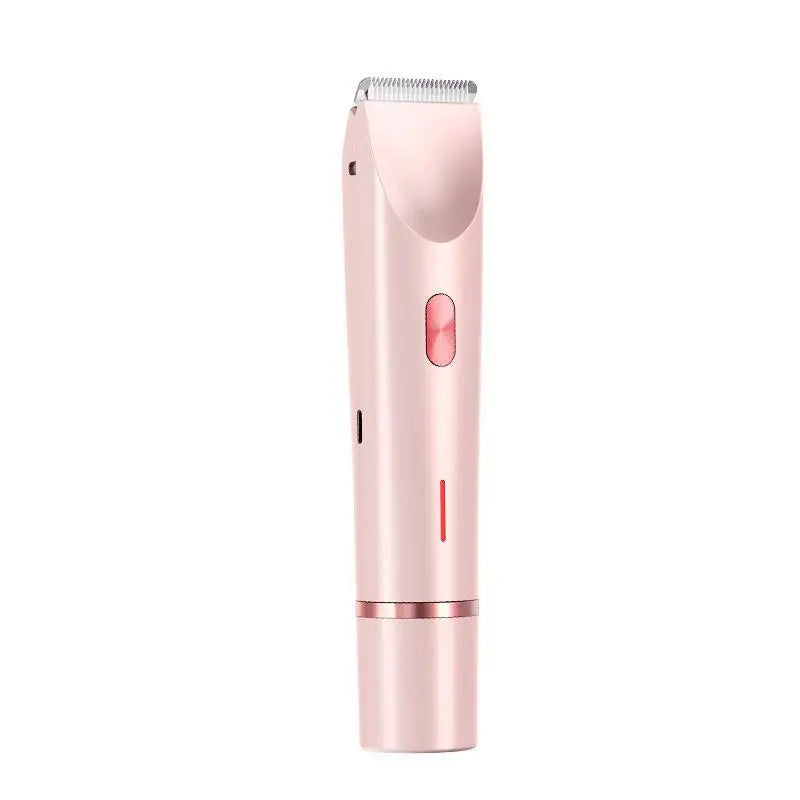 2 in 1 Electric Shaver 1 Set Rechargeable Ipx7 Waterproof Hair Removal Tool Wet and Dry Use Hair Removal Machine for Women