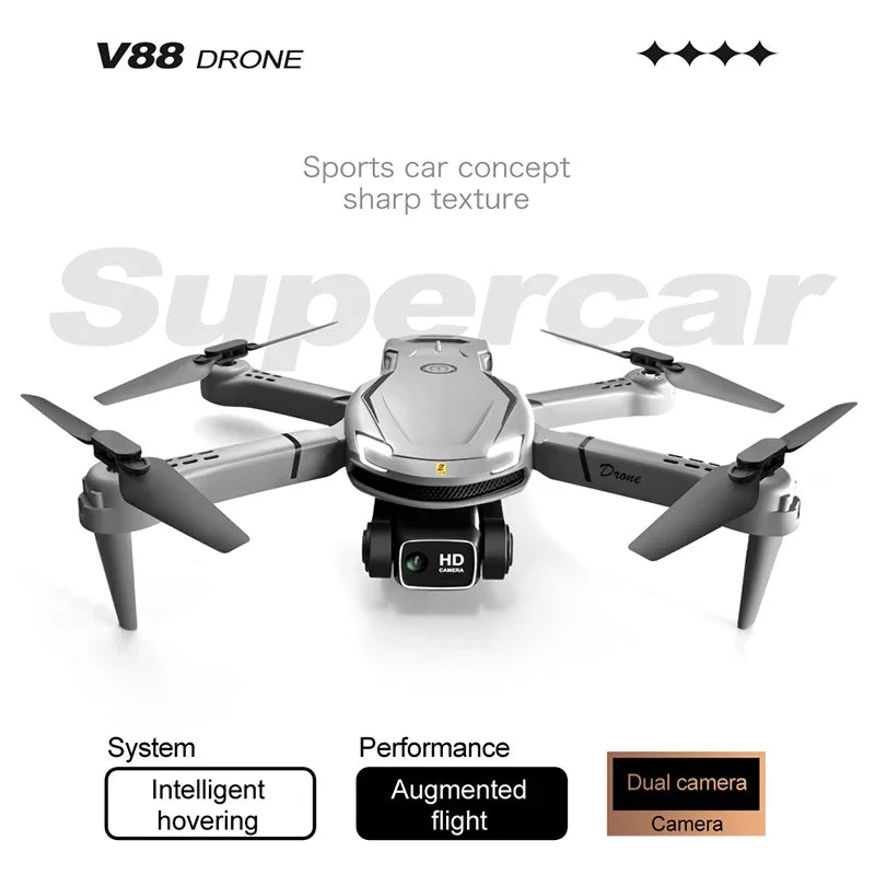 Xiaomi V88 Drone 8K 5G GPS Professional HD Aerial Photography Remote Control Aircraft HD Dual Camera Quadcopter Toy UAV 15000M