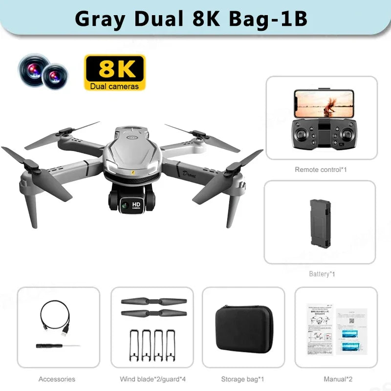 Xiaomi V88 Drone 8K 5G GPS Professional HD Aerial Photography Remote Control Aircraft HD Dual Camera Quadcopter Toy UAV 15000M