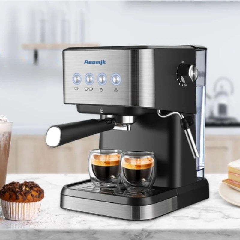 Semi-automatic Espresso High Pressure Coffee Machine Electric Espresso Machines Automatic Professional Coffee Tools
