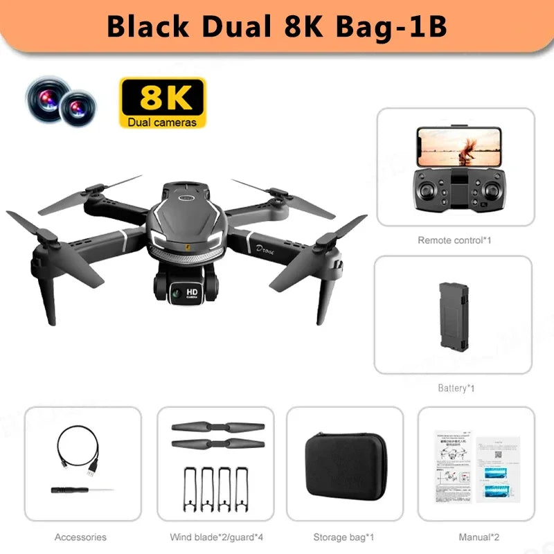 Xiaomi V88 Drone 8K 5G GPS Professional HD Aerial Photography Remote Control Aircraft HD Dual Camera Quadcopter Toy UAV 15000M