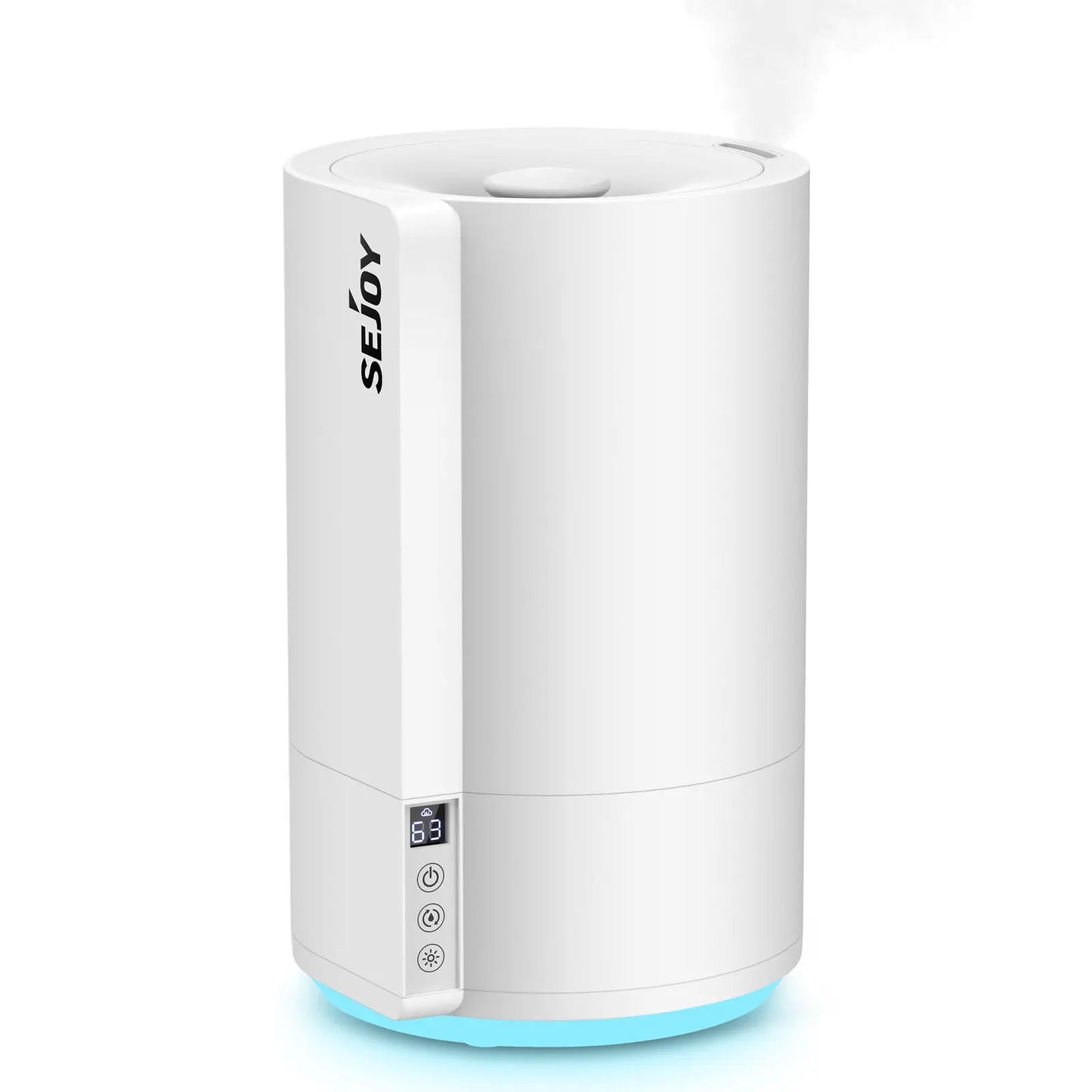Sejoy Humidifiers for Bedroom Cool Mist Humidifiers Quiet Ultrasonic Air Humidifier for Baby Plant 4L Top Fill Smart Constant Hu