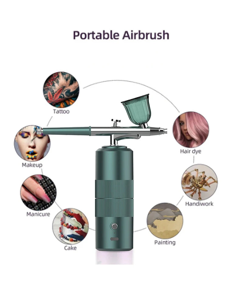 High Pressure Nano Oxygen Injector Multifunctional Household Spray Enters The Portable Oxygen Injection Instrument For Spraying